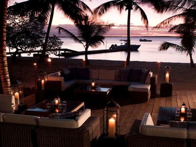 Tiamo Resort sunset South Andros