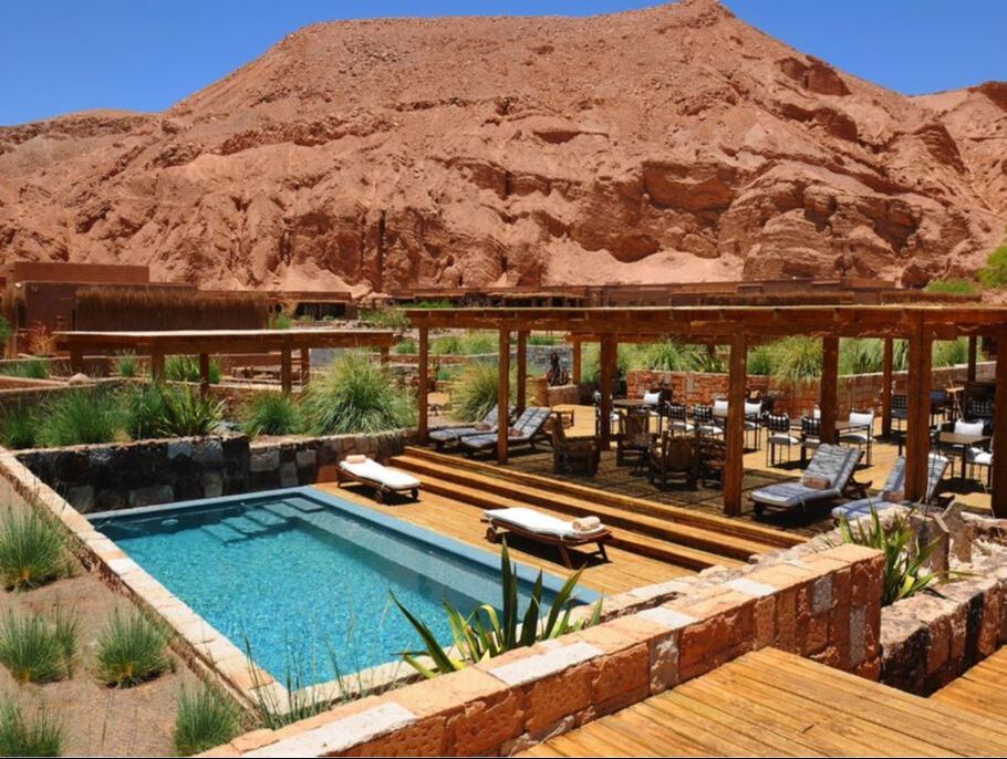 Alto Atacama Lodge swimming pool