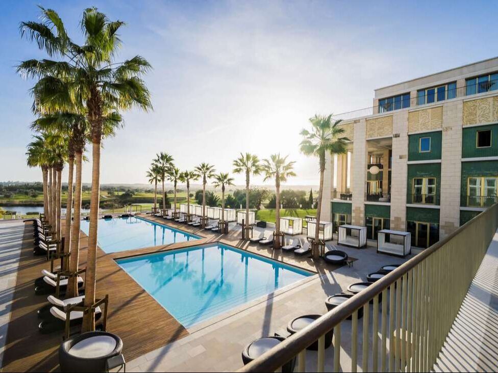 Anantara hotel pool Vilamoura Portugal