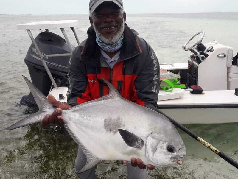 Andy Smith Bahamas permit fly fishing