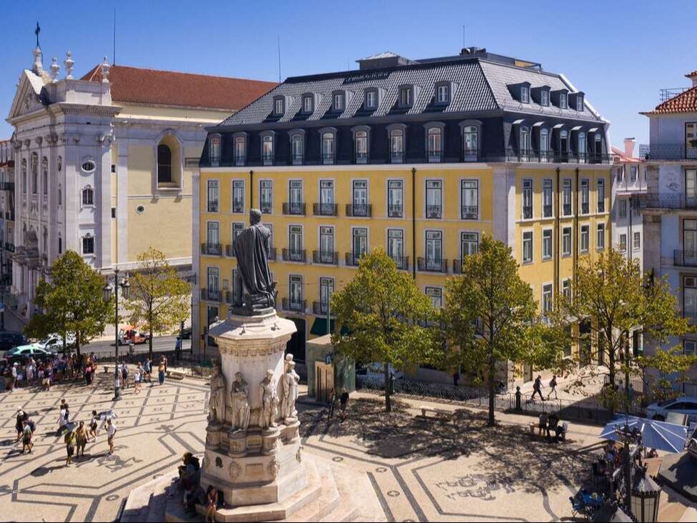 Bairro Alto hotel and plaza Lisbon Portugal