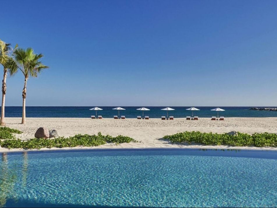 Four Seasons resort beach pool East Cape Mexico