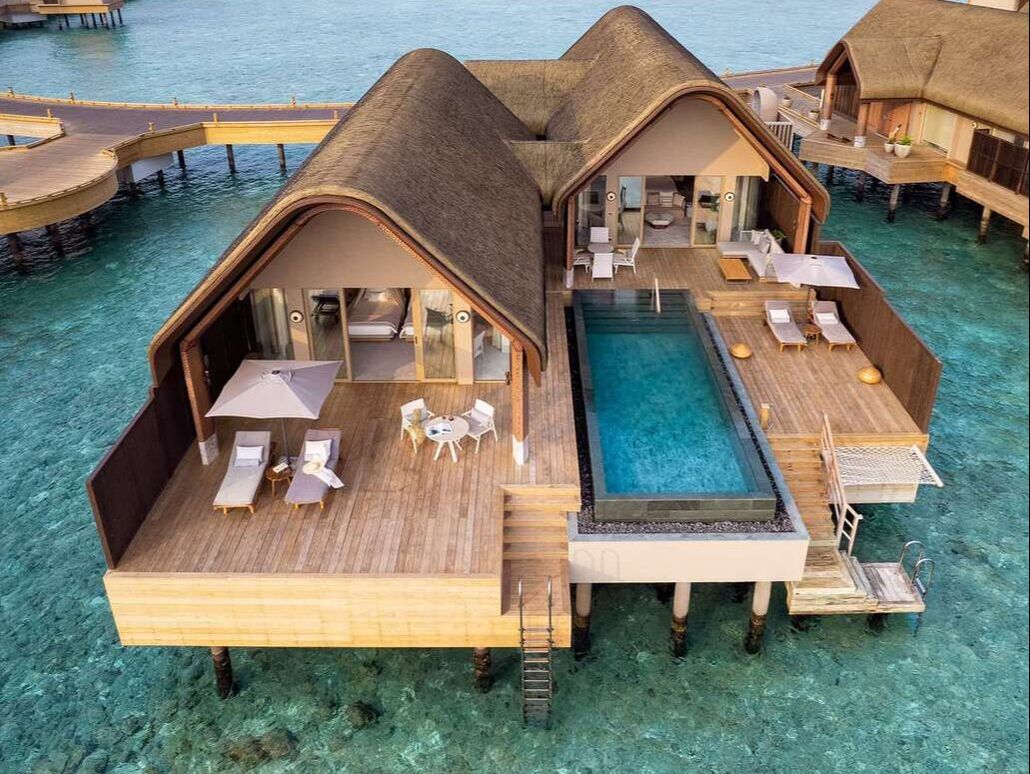 JOALI Being resort private villa pool Maldives