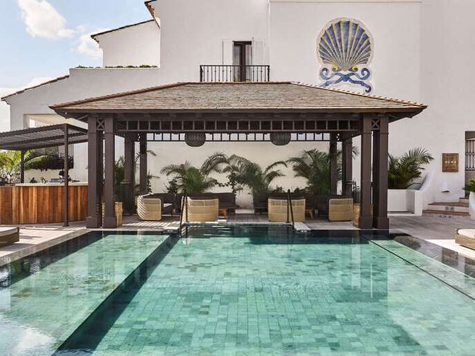 Nobu Hotel pool Marbella Spain