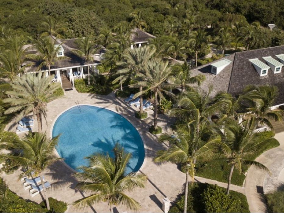 Royal Island private island pool Bahamas