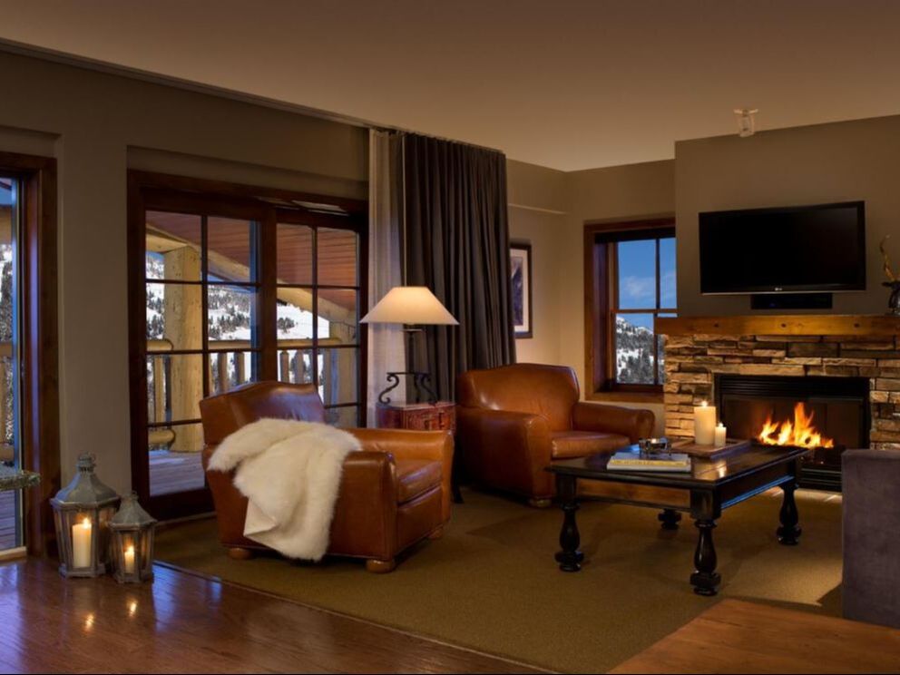 Teton Mountain Lodge luxury suite