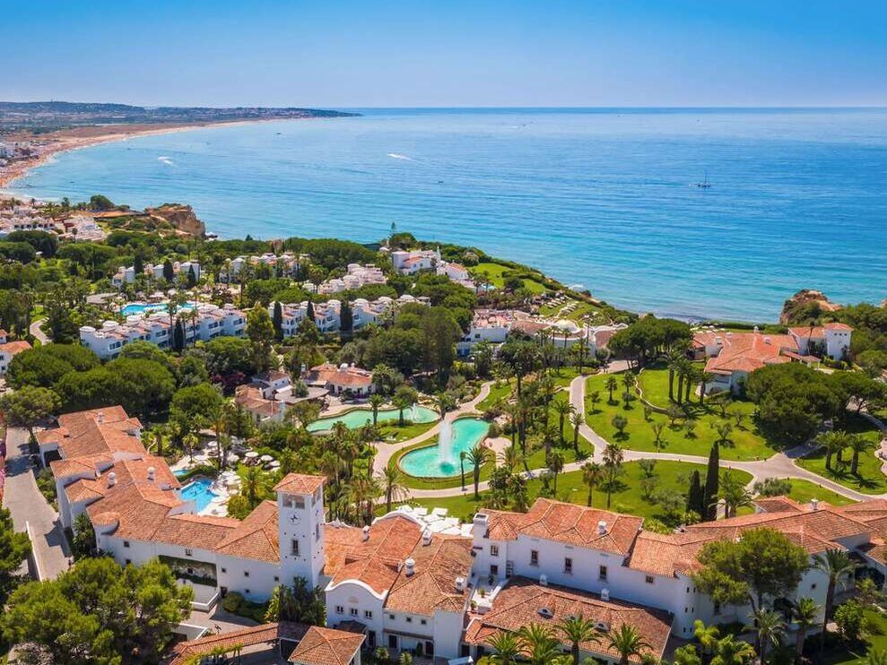 Vila Vita Parc resort overview pool and beach Portugal