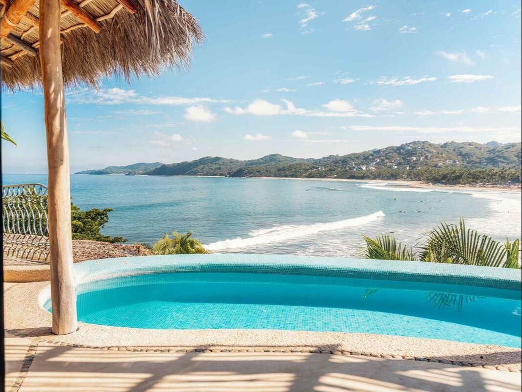 Villa Amor villa pool beach ocean Sayulita Mexico