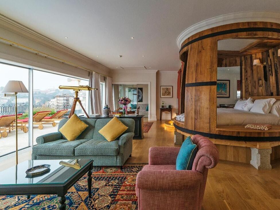 Luxury suites at Yeatman Hotel Porto Portugal